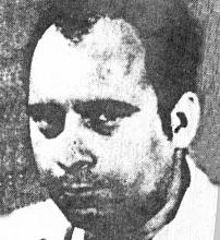 Fotografía de primer plano de Horacio Gelós
