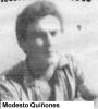 Fotografía de primer plano de Quiñones, Modesto